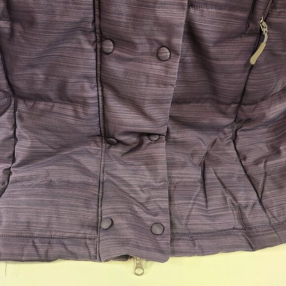 Firefly Womens Puffy Long Jacket Purple Size Large - Picture 2 of 13